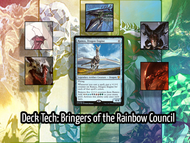 mtg rainbow dragon commander deck Doctor Who Commander Deck